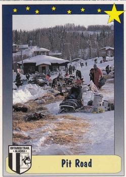 1992 MotorArt Iditarod Sled Dog Race #76 Pit Road Front